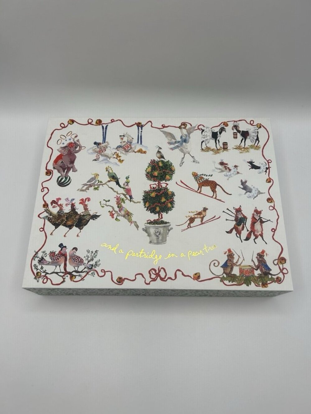 Anthropologie Advent Calendar 12 Days Of Christmas Candles 2020 Gift Set Open - Picture 2 of 16